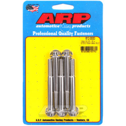 ARP болтове (неръждаеми, 12-стенна глава), 5/16-18 × 76,2 mm, 5 бр.
