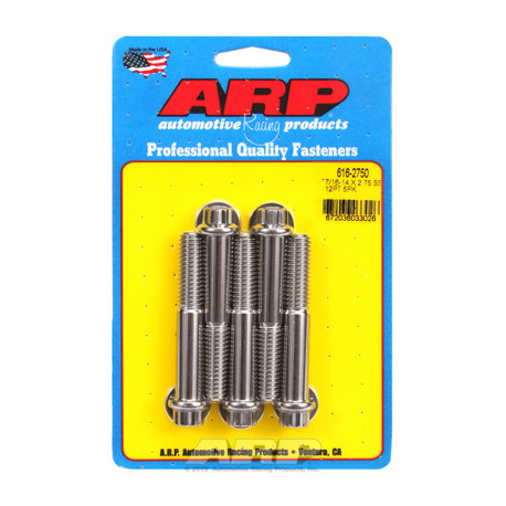 ARP Болтове "7/16""-14 X 2.750 12pt SS болтове " (5бр ) | race-shop.bg