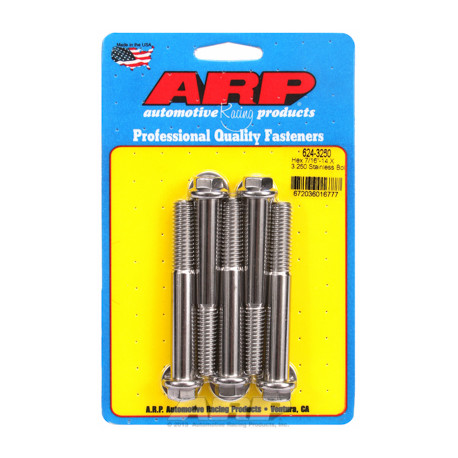 ARP Болтове "7/16""-14 X 3.250 hex 1/2 SS болтове " (5бр ) | race-shop.bg