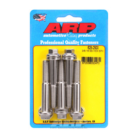 ARP Болтове "3/8""-16 x 2.500 hex 7/16 SS болтове " (5бр ) | race-shop.bg