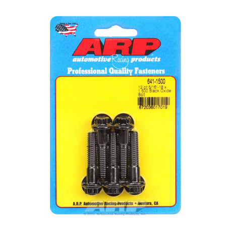 ARP Болтове "5/16""-18 x 1.500 12pt черни оксидни болтове " (5бр ) | race-shop.bg