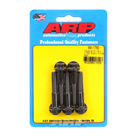 ARP Болтове "5/16""-18 x 1.750 12pt черни оксидни болтове " (5бр ) | race-shop.bg