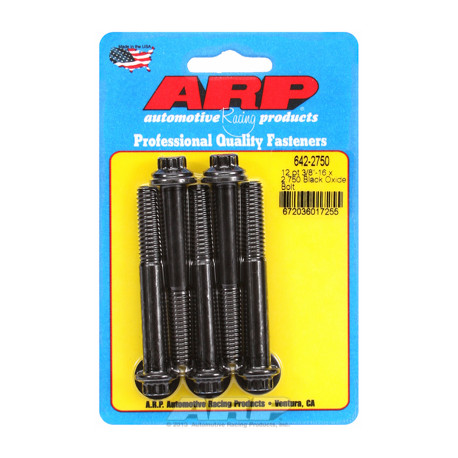 ARP Болтове "3/8""-16 x 2.750 12pt черни оксидни болтове " (5бр ) | race-shop.bg