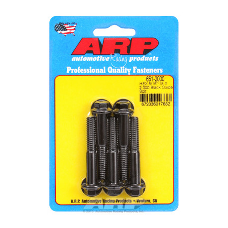 ARP Болтове "5/16""-18 X 2.000 hex черни оксидни болтове " (5бр ) | race-shop.bg