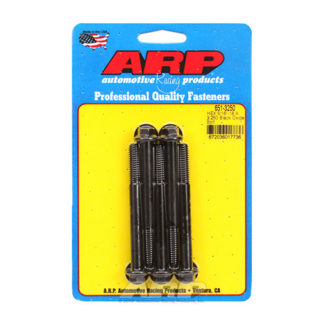 ARP Болтове "5/16""-18 X 3.250 hex черни оксидни болтове " (5бр ) | race-shop.bg