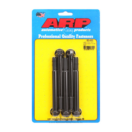 ARP Болтове "7/16""-14 X 4.500 hex черни оксидни болтове " (5бр ) | race-shop.bg