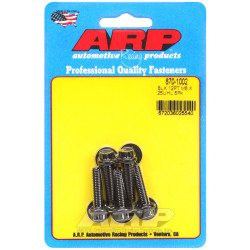 ARP болтове (12-стенна глава, черни), M6×1.00 × 25 mm, 5 бр.