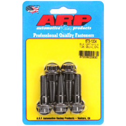 ARP болтове (12-стенна глава, черни), M10×1.25 × 35 mm, 5 бр.