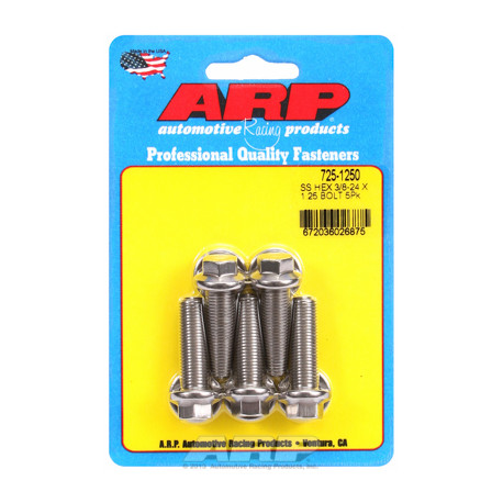 ARP Болтове "3/8""-24 x 1.250 hex 7/16 SS болтове " (5бр ) | race-shop.bg