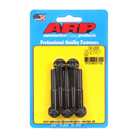ARP Болтове "5/16""-24 x 2.000 12pt черни оксидни болтове " (5бр ) | race-shop.bg