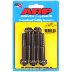 "3/8""-24 x 2.250 12pt черни оксидни болтове " (5бр )