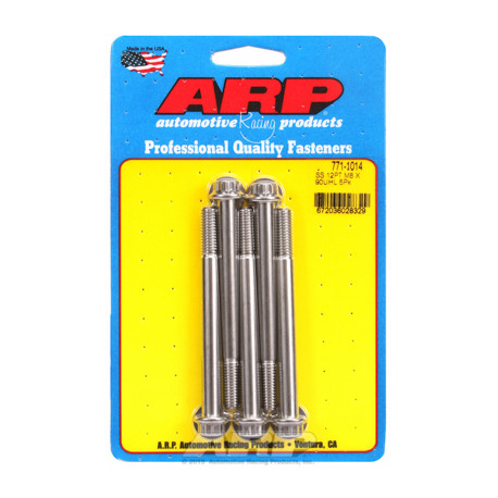 ARP Болтове M8 x 1.25 x 90 12pt SS болтове (5бр ) | race-shop.bg