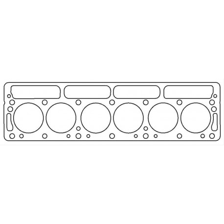 Гарнитури за глава Moto Cometic TRIUMPH TR6 HD GSK 76мм.043" Медна 6-CYL" | race-shop.bg