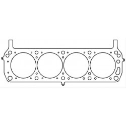 Cometic LEX/TOY PH11 RACEV8 4.200" диаметър .052" MLX дясна страна
