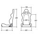 Спортни седалки без одобрение на FIA-регулируеми Състезателна седалка OMP Raid 2 | race-shop.bg