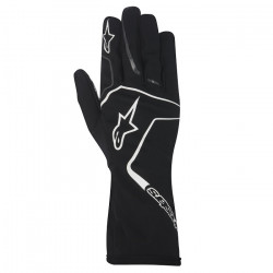 Alpinestars Tech 1 K RACE Gloves, Black/ White