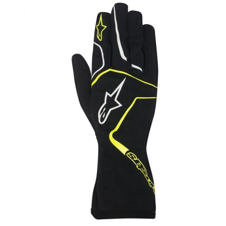 Ръкавици Alpinestars Tech 1 K RACE Gloves, children, Black/ Yellow | race-shop.bg