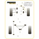 7 Imperial Chassis DeDion without Watts Linkage (1973-2006) Powerflex Тампон за носач, голям долен 1/2" Отвор Caterham 7 | race-shop.bg
