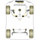 Golf MK7 5G 2WD Rear Beam Powerflex Долен тампон за двигател,преден Hybrid тампон (голям) Volkswagen GOLF MK7 5G 2WD Заден мост | race-shop.bg