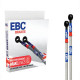 Спирачни дискове и накладки EBC Тефлонови плетени спирачни маркучи EBC brakes BLA1032-4L | race-shop.bg