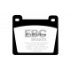 Спирачни дискове и накладки EBC Предни спирачни накладки EBC Ultimax OEM Replacement DP142 | race-shop.bg