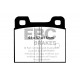 Спирачни дискове и накладки EBC Предни спирачни накладки EBC Ultimax OEM Replacement DP193 | race-shop.bg