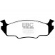 Спирачни дискове и накладки EBC Предни спирачни накладки EBC Ultimax OEM Replacement DP366/2 | race-shop.bg