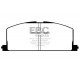 Спирачни дискове и накладки EBC Предни спирачни накладки EBC Ultimax OEM Replacement DP453 | race-shop.bg