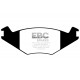 Спирачни дискове и накладки EBC Предни спирачни накладки EBC Ultimax OEM Replacement DP515 | race-shop.bg