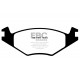 Спирачни дискове и накладки EBC Предни спирачни накладки EBC Ultimax OEM Replacement DP517 | race-shop.bg