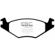 Спирачни дискове и накладки EBC Предни спирачни накладки EBC Ultimax OEM Replacement DP517/2 | race-shop.bg