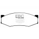 Спирачни дискове и накладки EBC Предни спирачни накладки EBC Ultimax OEM Replacement DP538 | race-shop.bg