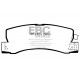 Спирачни дискове и накладки EBC Задни спирачни накладки EBC Ultimax OEM Replacement DP628 | race-shop.bg