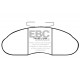 Спирачни дискове и накладки EBC Предни спирачни накладки EBC Ultimax OEM Replacement DP633 | race-shop.bg