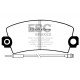 Спирачни дискове и накладки EBC Предни спирачни накладки EBC Ultimax OEM Replacement DP651 | race-shop.bg