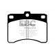 Спирачни дискове и накладки EBC Предни спирачни накладки EBC Ultimax OEM Replacement DP685 | race-shop.bg