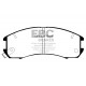 Спирачни дискове и накладки EBC Предни спирачни накладки EBC Ultimax OEM Replacement DP705 | race-shop.bg