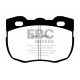 Спирачни дискове и накладки EBC Предни спирачни накладки EBC Ultimax OEM Replacement DP713 | race-shop.bg