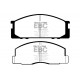 Спирачни дискове и накладки EBC Предни спирачни накладки EBC Ultimax OEM Replacement DP743 | race-shop.bg