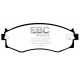 Спирачни дискове и накладки EBC Предни спирачни накладки EBC Ultimax OEM Replacement DP792 | race-shop.bg