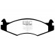 Спирачни дискове и накладки EBC Предни спирачни накладки EBC Ultimax OEM Replacement DP813 | race-shop.bg