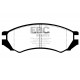 Спирачни дискове и накладки EBC Предни спирачни накладки EBC Ultimax OEM Replacement DP839 | race-shop.bg