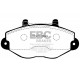 Спирачни дискове и накладки EBC Предни спирачни накладки EBC Ultimax OEM Replacement DP920/2 | race-shop.bg