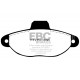 Спирачни дискове и накладки EBC Предни спирачни накладки EBC Ultimax OEM Replacement DP945/2 | race-shop.bg