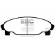 Спирачни дискове и накладки EBC Предни спирачни накладки EBC Ultimax OEM Replacement DP1015 | race-shop.bg