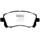 Спирачни дискове и накладки EBC Предни спирачни накладки EBC Ultimax OEM Replacement DP1134 | race-shop.bg