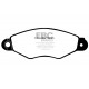 Спирачни дискове и накладки EBC Предни спирачни накладки EBC Ultimax OEM Replacement DP1136 | race-shop.bg