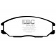 Спирачни дискове и накладки EBC Предни спирачни накладки EBC Ultimax OEM Replacement DP1332 | race-shop.bg