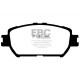 Спирачни дискове и накладки EBC Предни спирачни накладки EBC Ultimax OEM Replacement DP1642 | race-shop.bg