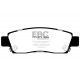 Спирачни дискове и накладки EBC Задни спирачни накладки EBC Ultimax OEM Replacement DP1672 | race-shop.bg